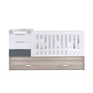 Cuna Convertible Nido Madera-Marengo - Sero Loft
