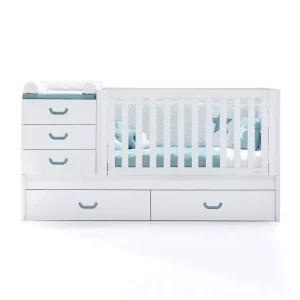 Cuna Convertible 70X140 Cajones En Agua - Sero Joy