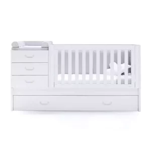 Cuna Convertible 70X140 Nido En Blanco - Sero Joy