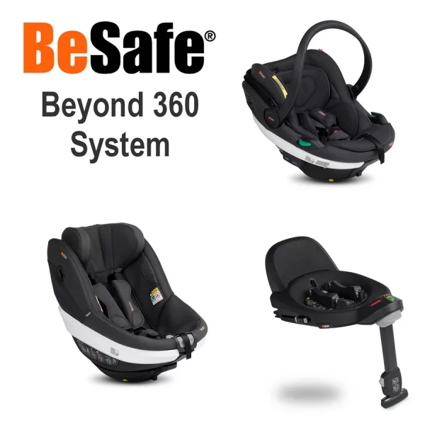 Besafe Sistema Beyond 360, Anthracite Mesh 40 A 125