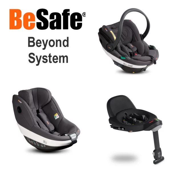 Besafe Sistema Beyond, Dark Grey Melange 40 A 125