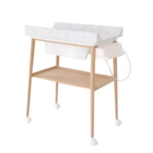 Bañera B-970 Blanco Lunares Beige Micuna