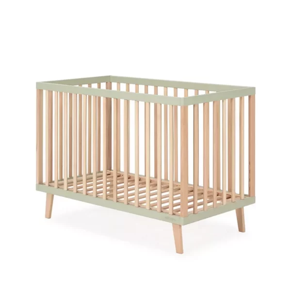 Cuna 120 X 60 Cuna 120X60 Mencia Verde Mint-Madera Micuna