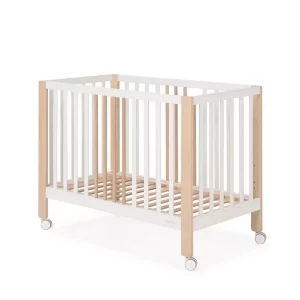 Cuna 120 X 60 Nayra Blanco-Madera Micuna