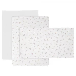 Sábanas Cuna 70x140 Plumeti Rosa