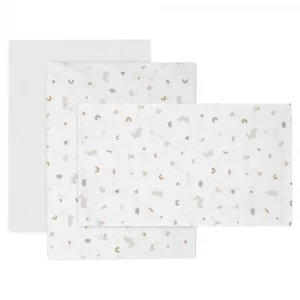 Sábanas Cuna 70x140 Rabbit Beige