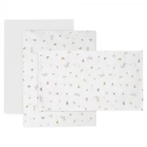 Sábanas Cuna 60x120 Rabbit Beige