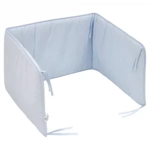 Protector 60 Cuna 60x120 Liso Cielo Empolvado