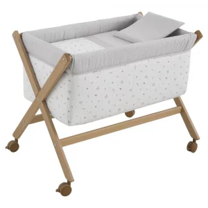 Minicuna Tijera Ardi Gris/Natural