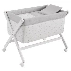 Minicuna Tijera Ardi Gris/Blanco