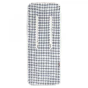 Colchoneta Silla Reversible Recta Vicky Azul