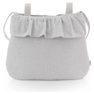 Bolso Maternal Boho Polo Grey