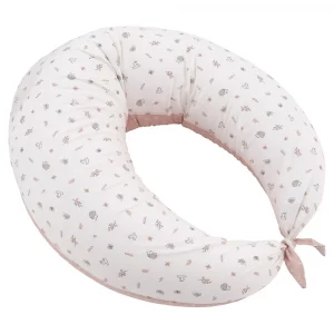 Cojín Lactancia Luna Calma Rosa