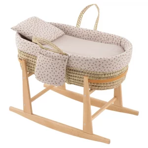 Moisés Bebé Mío Indiana Beige/Flores