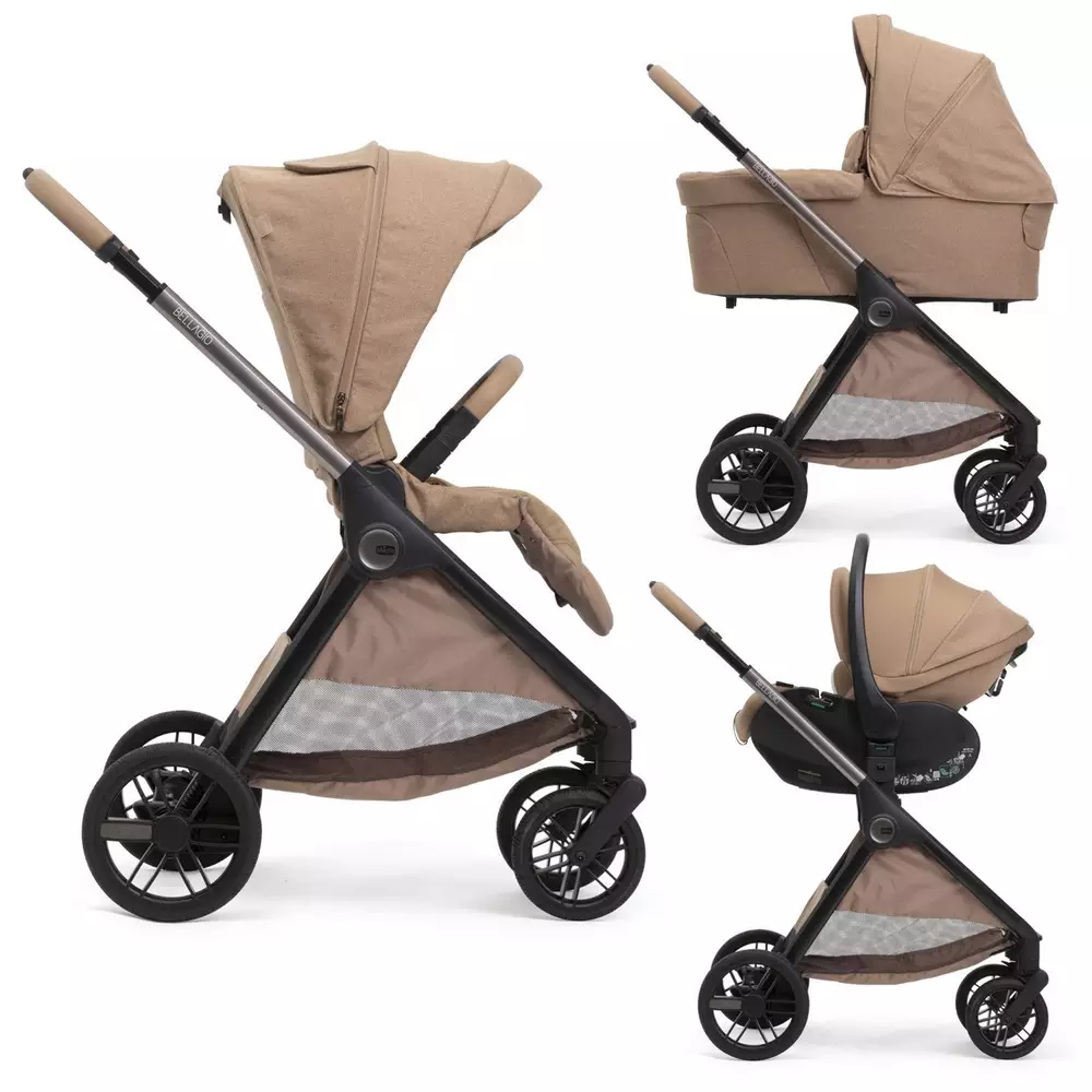 Chicco Trio Bellagio 2.0 Con First Seat Recline Caramel