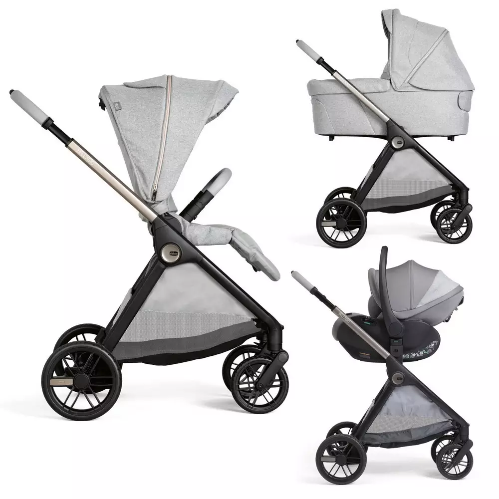 Chicco Trio Bellagio 2.0 Con First Seat Recline Lunar Rock