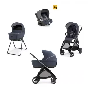 Inglesina Electa Quattro Darwin Rooftop Blue + Chasis Iron Black