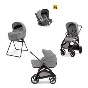 Inglesina Quattro Aptica Darwin Crystal Grey + Chasis Litio Black
