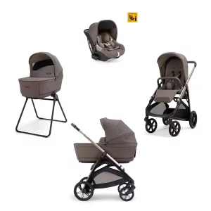 Inglesina Quattro Aptica Darwin Essence Mokka + Chasis Palladio Black