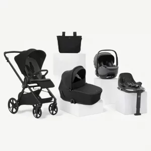 Jane Muum Trío Sleep Kombibaby Grey Y Base Coal