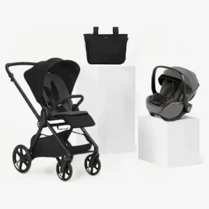 Jane Muum Dúo Kombibaby Grey Coal