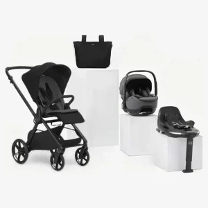 Jane Muum Dúo Kombibaby Y Base Grey Coal