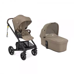 Joie Chrome 2 Duo Cashew + Capazo Chrome V3 - Cashew