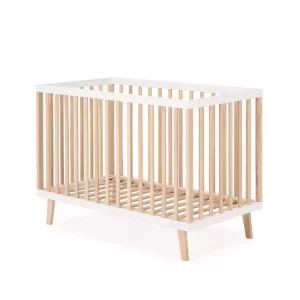 Micuna Cuna De 120X60 Mencia Blanco-Madera