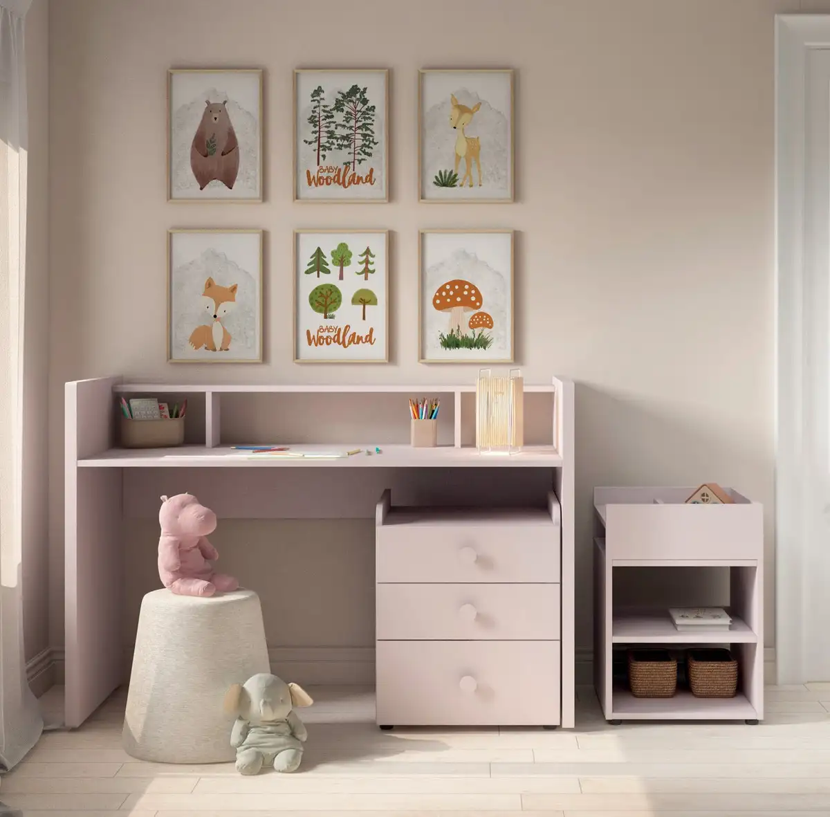 Habitación infantil ROS Bamboo 30 – Fusion 1 convertible