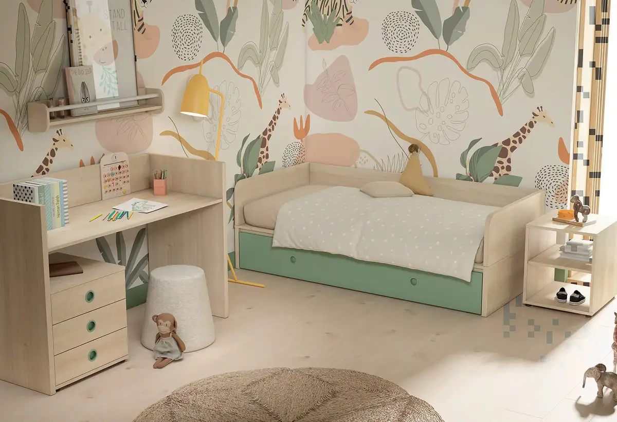 Habitación infantil ROS Bamboo 32 – Fusion 15 convertible