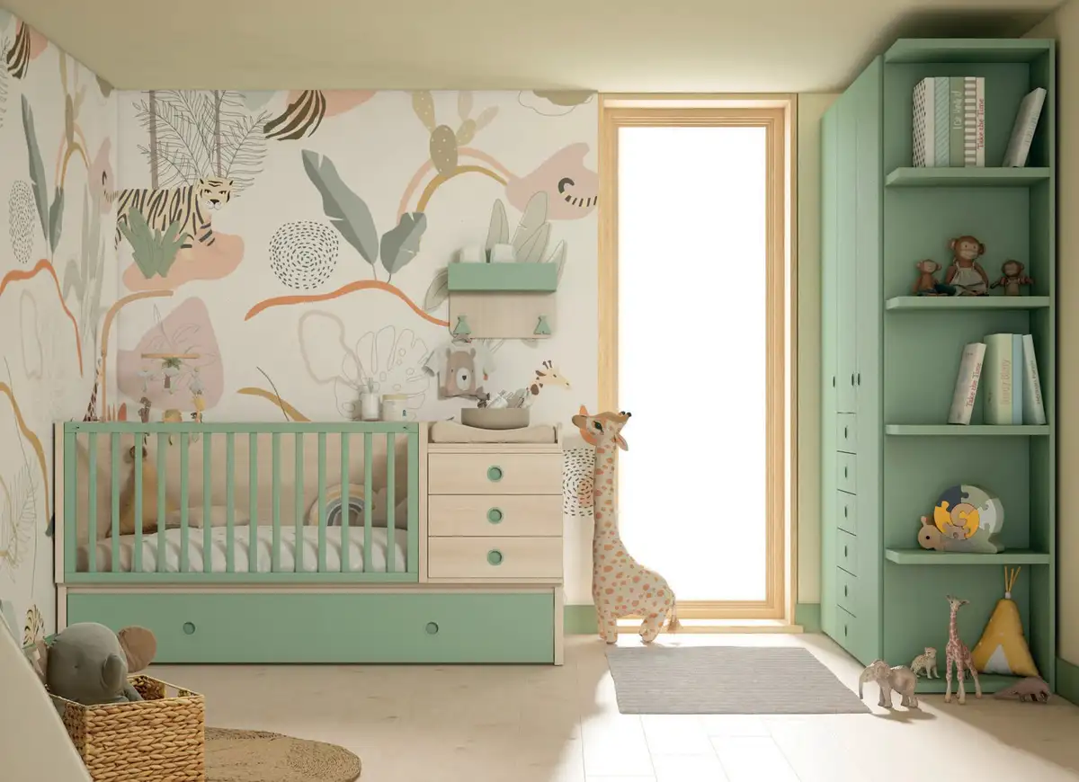 Habitación infantil ROS Bamboo 32 – Fusion 15 convertible