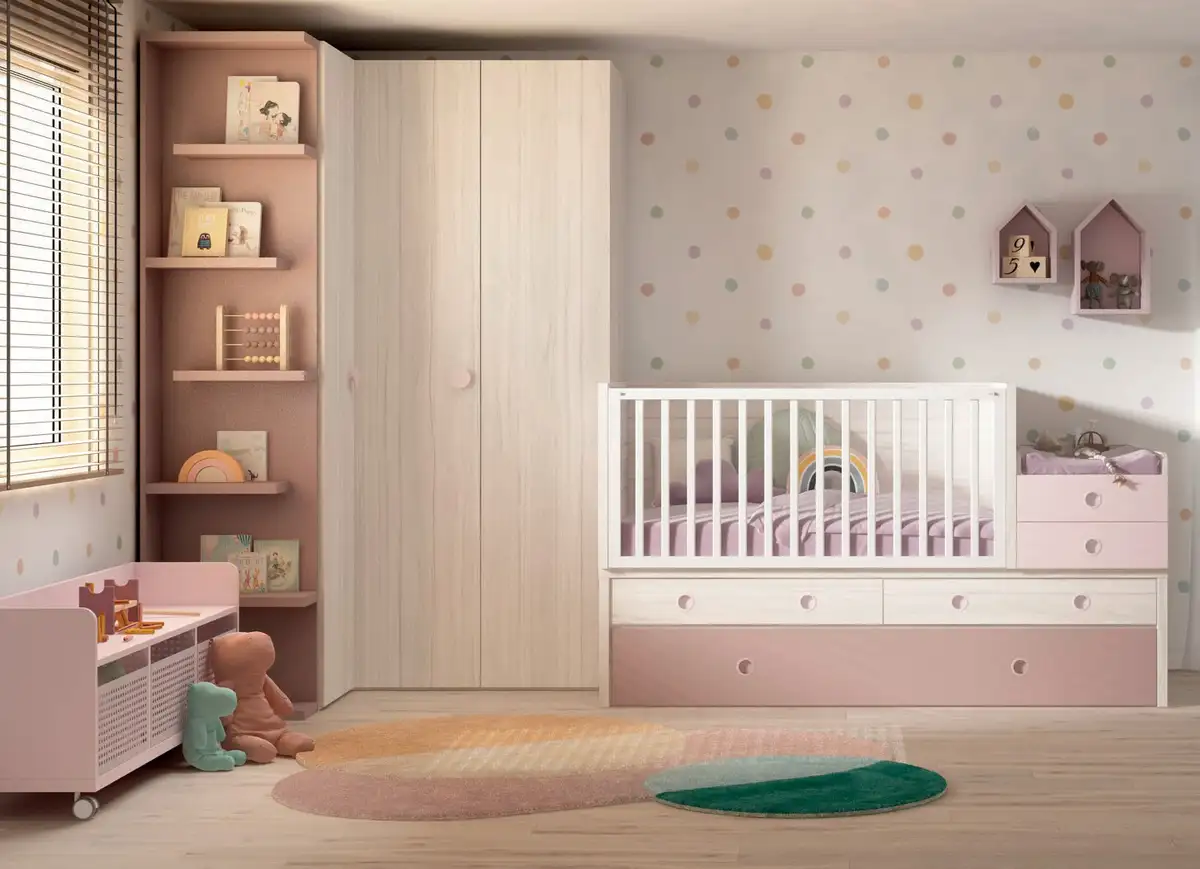 Habitación infantil ROS Bamboo 34 – Compact convertible