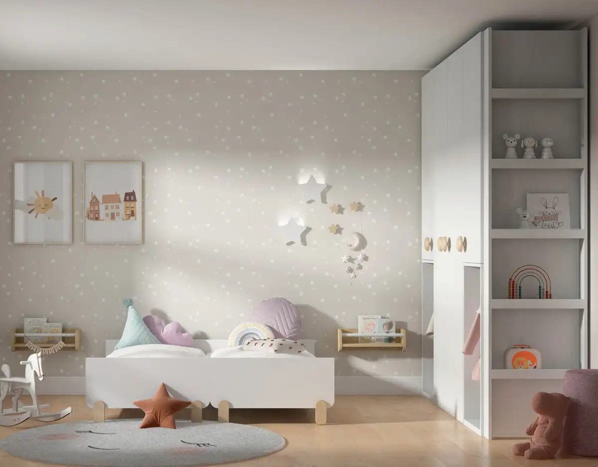 Habitación infantil ROS Bamboo 38 – Duo Plus convertible