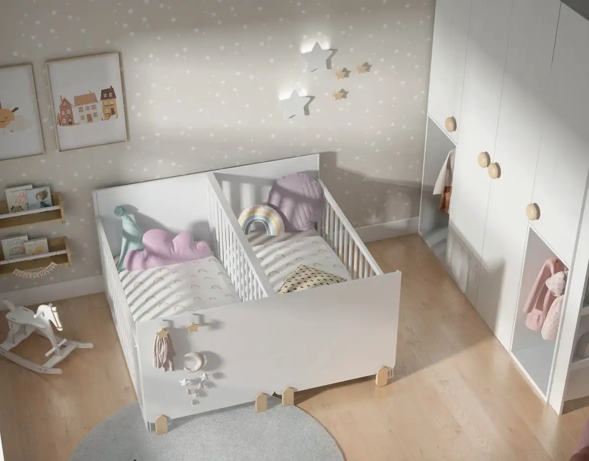 Habitación infantil ROS Bamboo 38 – Duo Plus convertible