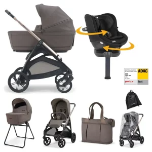 Pack Aptica Dúo Essence Mokka Joie Ispin 360