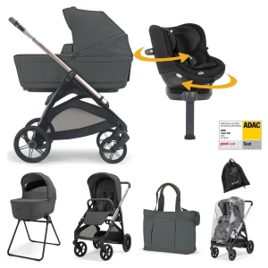 Pack Aptica Dúo Marble Grey Joie Ispin 360
