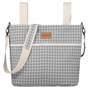 Bolso Park Checks Gris