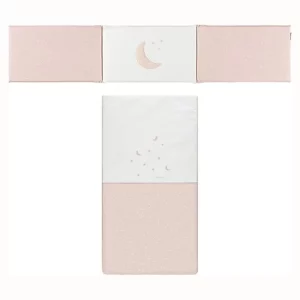 Pack Colcha y Protector 70x140 Cosmos Rosa