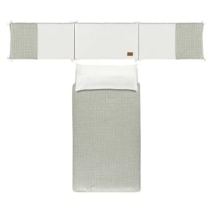 Pack Nordica y Protector 60x120 Checks Verde