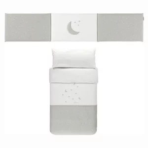 Pack Nordica y Protector 70x140 Cosmos Gris