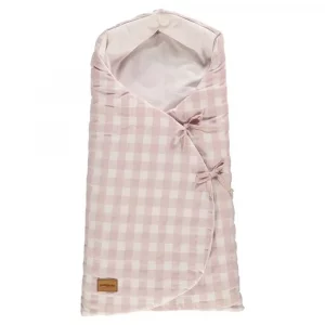 Saco Capazo Mimo Checks Rosa