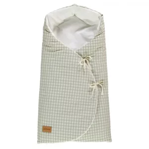 Saco Capazo Mimo Checks Verde